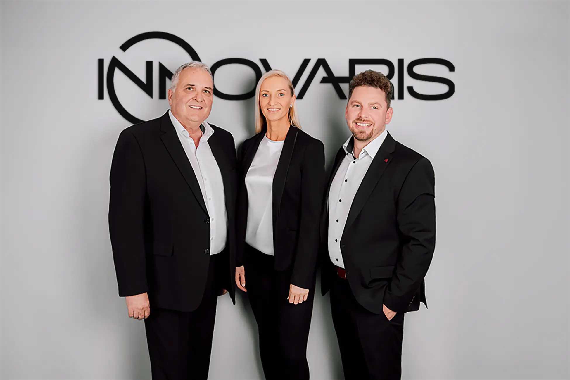 Die Coaches von Innovaris, Dr. Axel Schulz, Sarah Lömpke und Lars Hartung