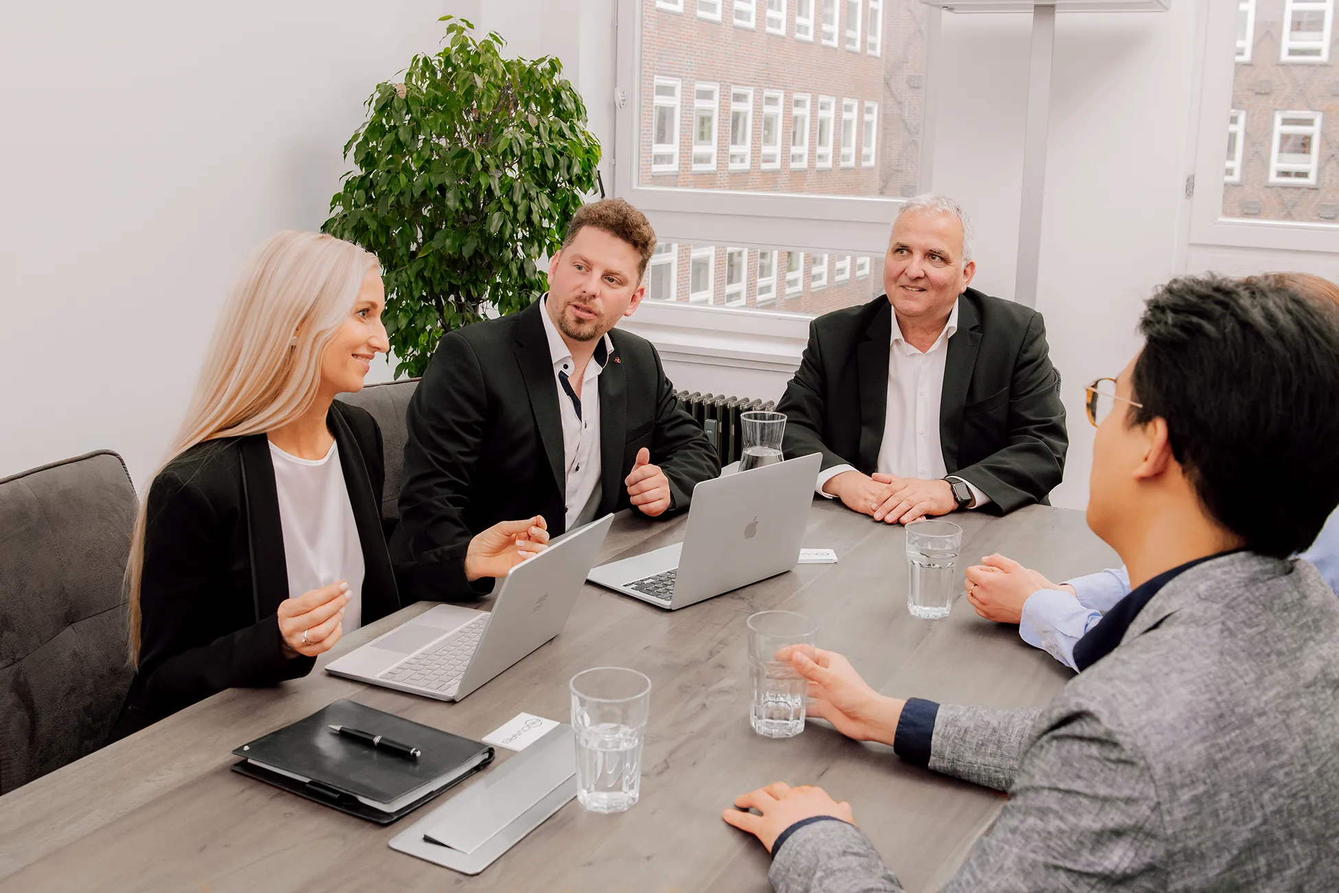 Das Innovaris Team in einer Beratung